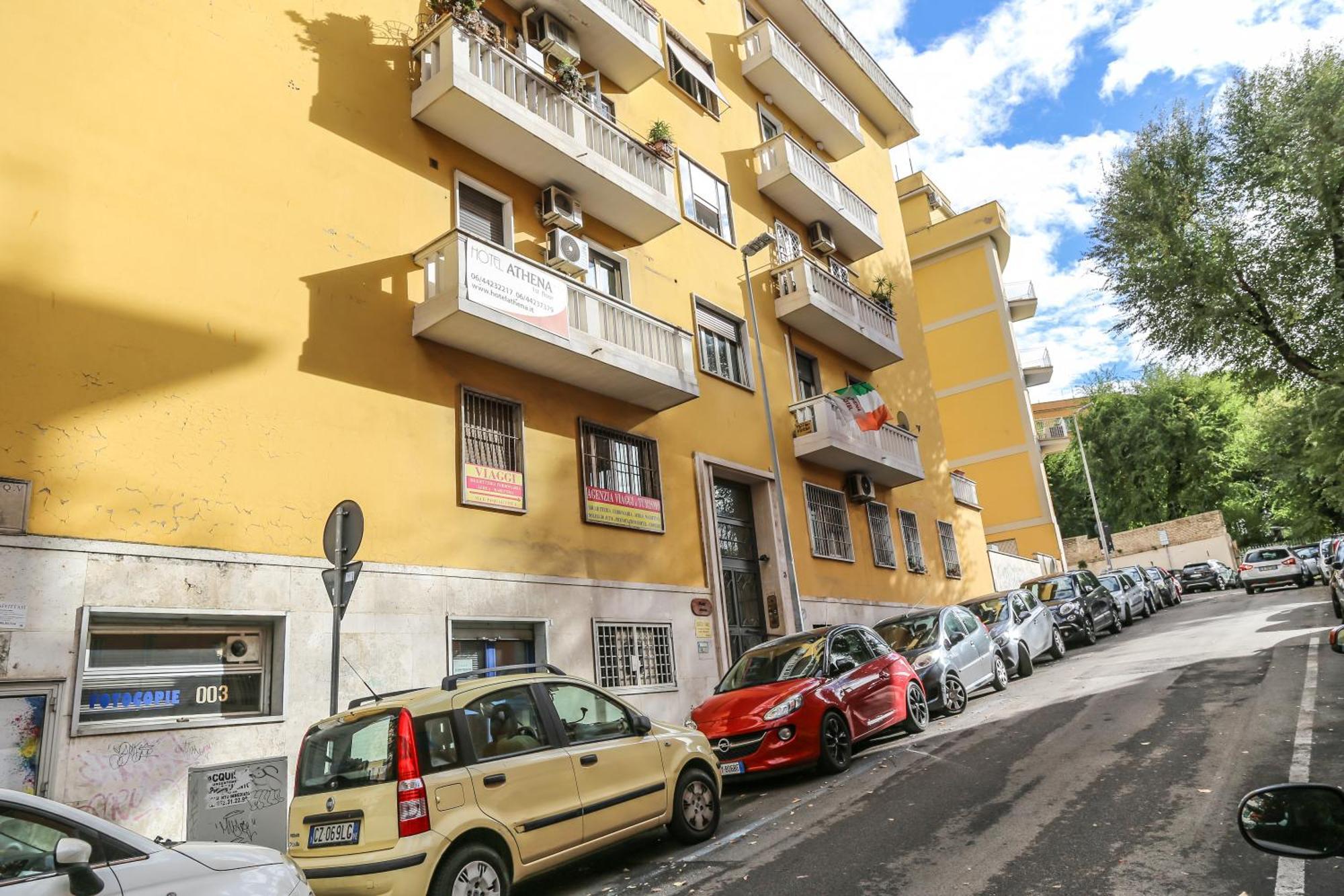 Albergo Athena Rom Eksteriør billede